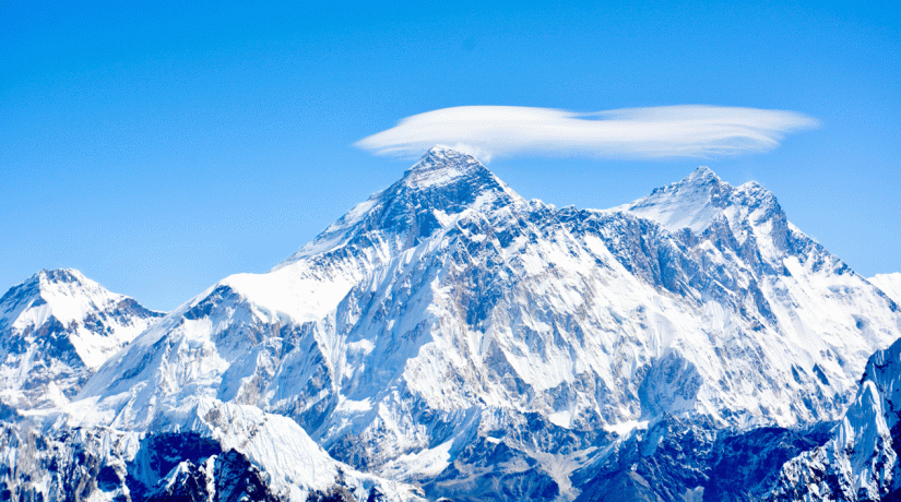  Mt Everest view from Kyajori Peak 