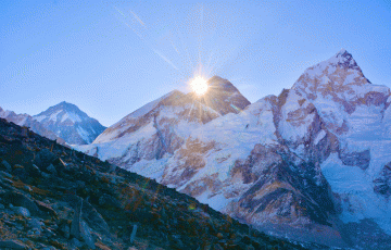 Sunrise View on Mt. Everest