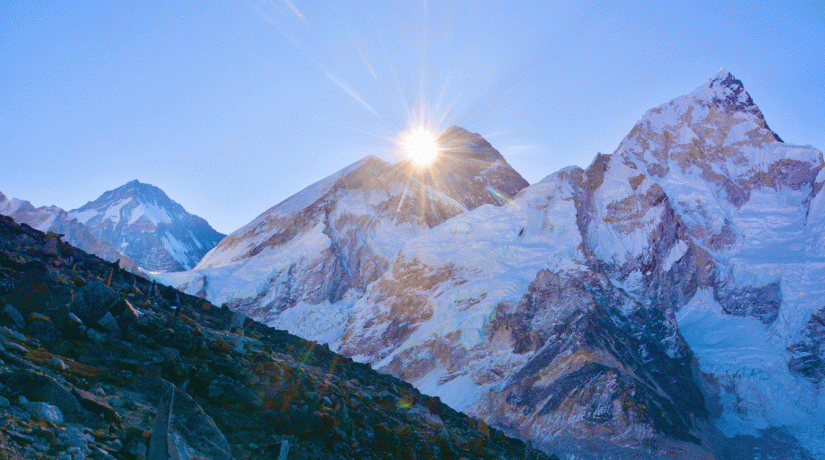  Sunrise View on Mt. Everest 